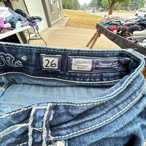 Miss Me Dark Blue Bootcut Jeans